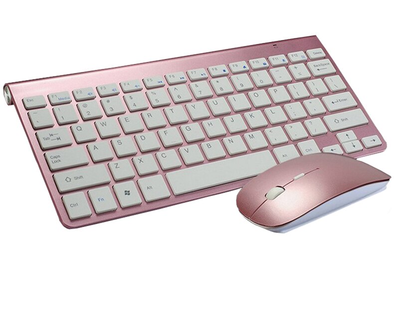 Mini Wireless Keyboard and Mouse Combos for IPad Pro Phone Tablet 2.4G Wireless Keyboard Mouse Set for Notebook Laptop MacBook