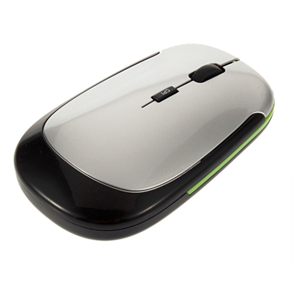 2.4GHz USB Receiver Slim Mini Wireless Optical Mouse Mice for Computer PC Fashion Ultra-thin Mouse For Laptop Computer Wholesale