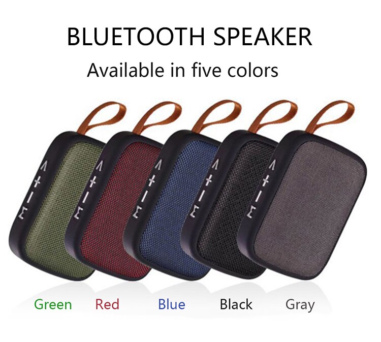 Fabric Art Wireless Bluetooth Speaker Outdoor FM TF Card U Disk Audio Creative Portable Mini Subwoofer Gift Wireless Speakers G2