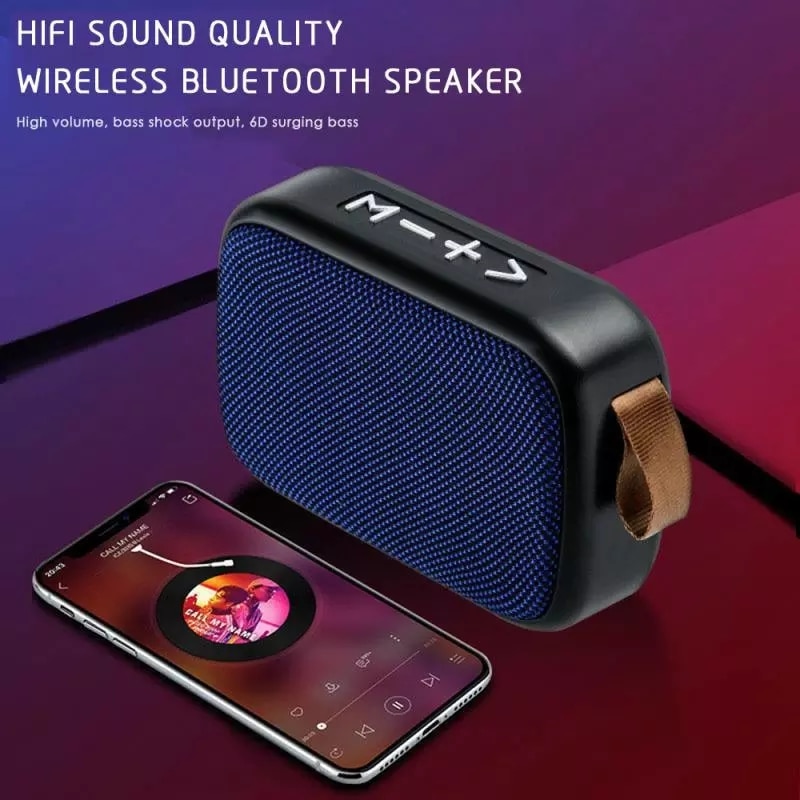 Fabric Art Wireless Bluetooth Speaker Outdoor FM TF Card U Disk Audio Creative Portable Mini Subwoofer Gift Wireless Speakers G2