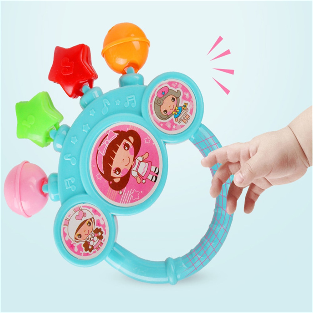 7pcs/Lot Infant Baby Toys Rattles Newborn Kids Hand Bell Children Developmental ABS Games Baby Toys 0-12 Months
