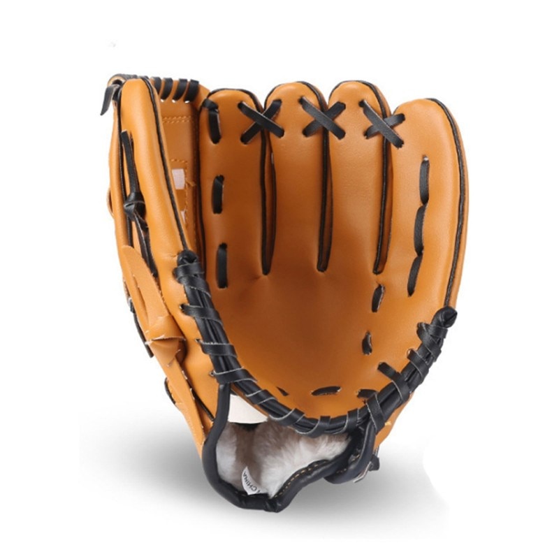 1PC Outdoor Sports Baseball Gloves Softball Practice Equipment Size 10.5/11.5/12.5 Left Hand For Unisex Adult Kids Train