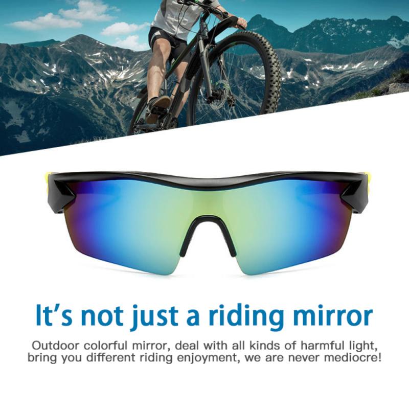 Polarized Sports Men Sunglasses Fashion Riding Protection Goggles Eyewear Mountain Bike Bicycle Road Windshield Cycling Glasses