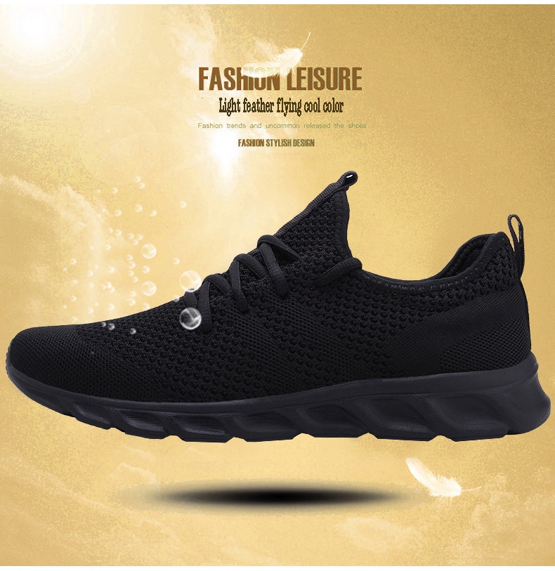 Hot Sale Light Running Shoes Comfortable Casual Men's Sneaker Breathable Non-slip Wear-resistant Outdoor Walking Men Sport Shoes