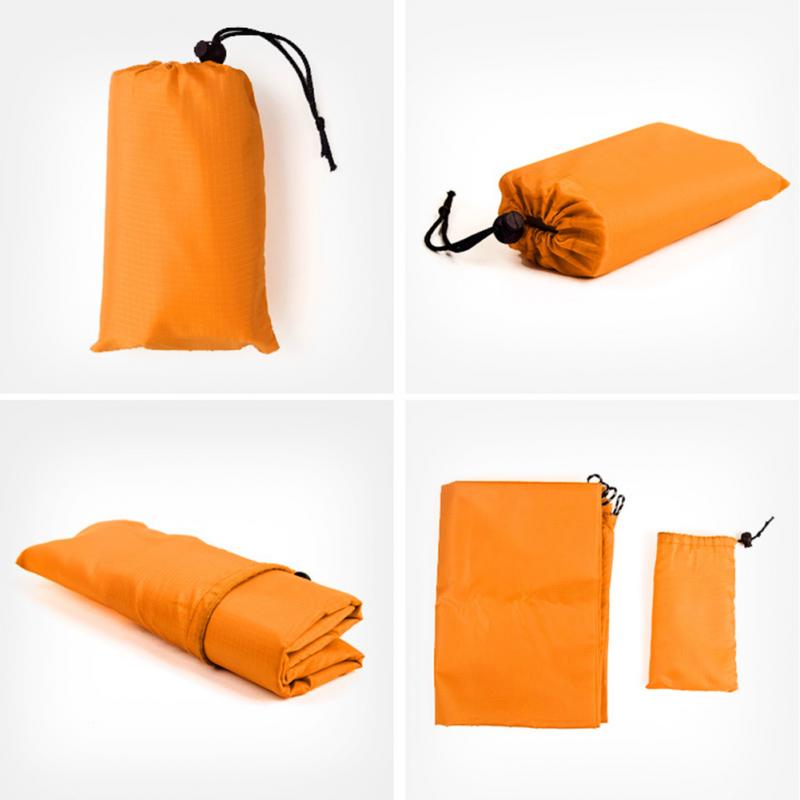 Waterproof Pocket Beach Outdoor Camping Mat Blanket Lightweight Compact Outdoor Picnic Mat Ground Sheet Tarp Camping Mat 8