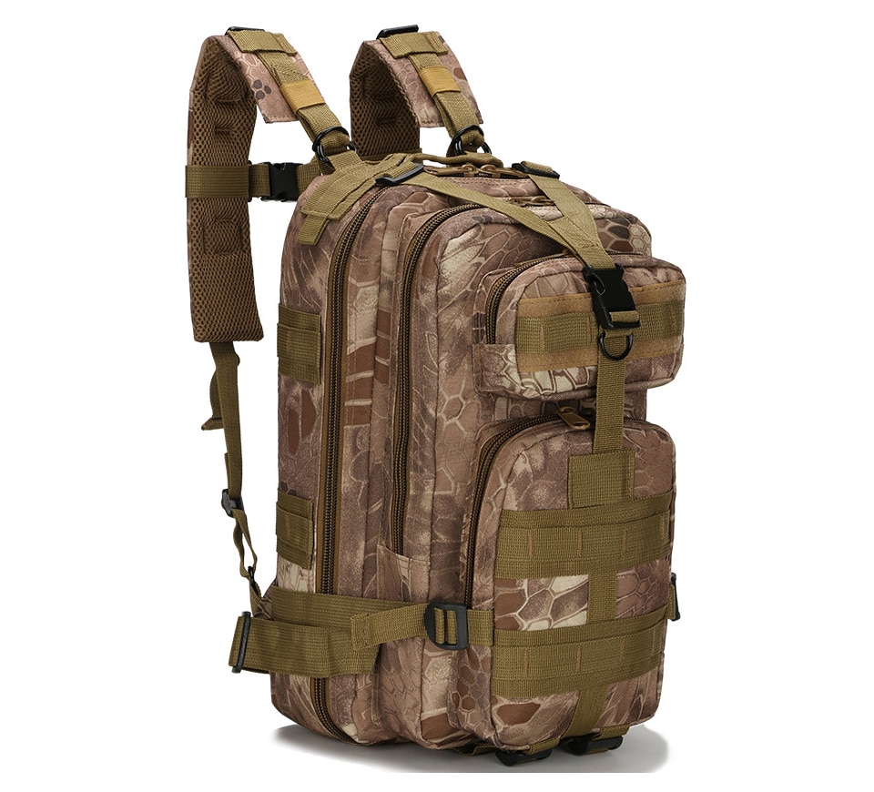 Attack Backpack Outdoor Tactical Backpack Military Army Pack Camo Assault Backpack Sports Rucksack Mountaineering Traveling bags