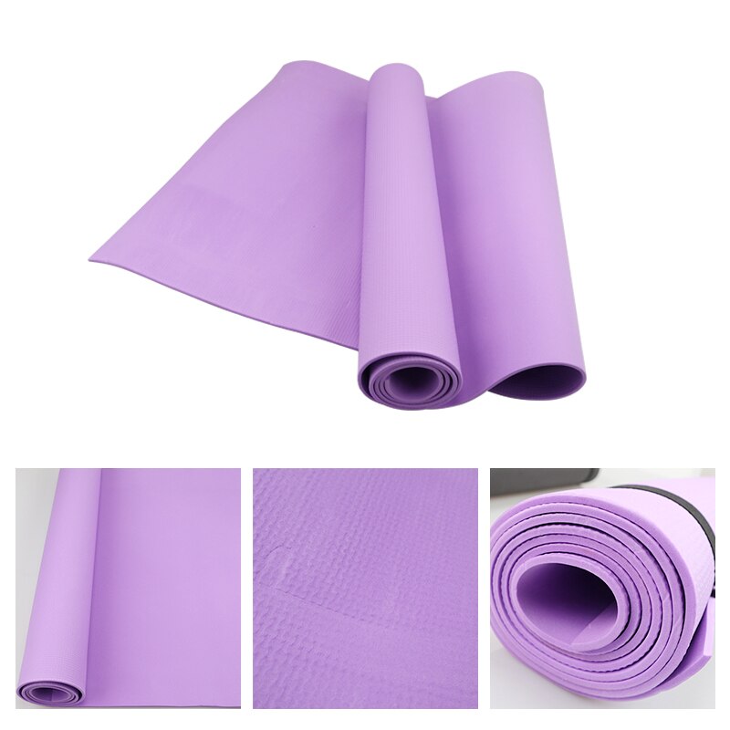 173cm EVA Yoga Mats Anti-slip Blanket PVC Gymnastic Sport Health Lose Weight Fitness Exercise Pad Women Sport Yoga Mat